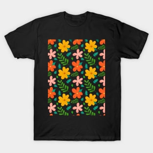 Colorful Floral pattern T-Shirt